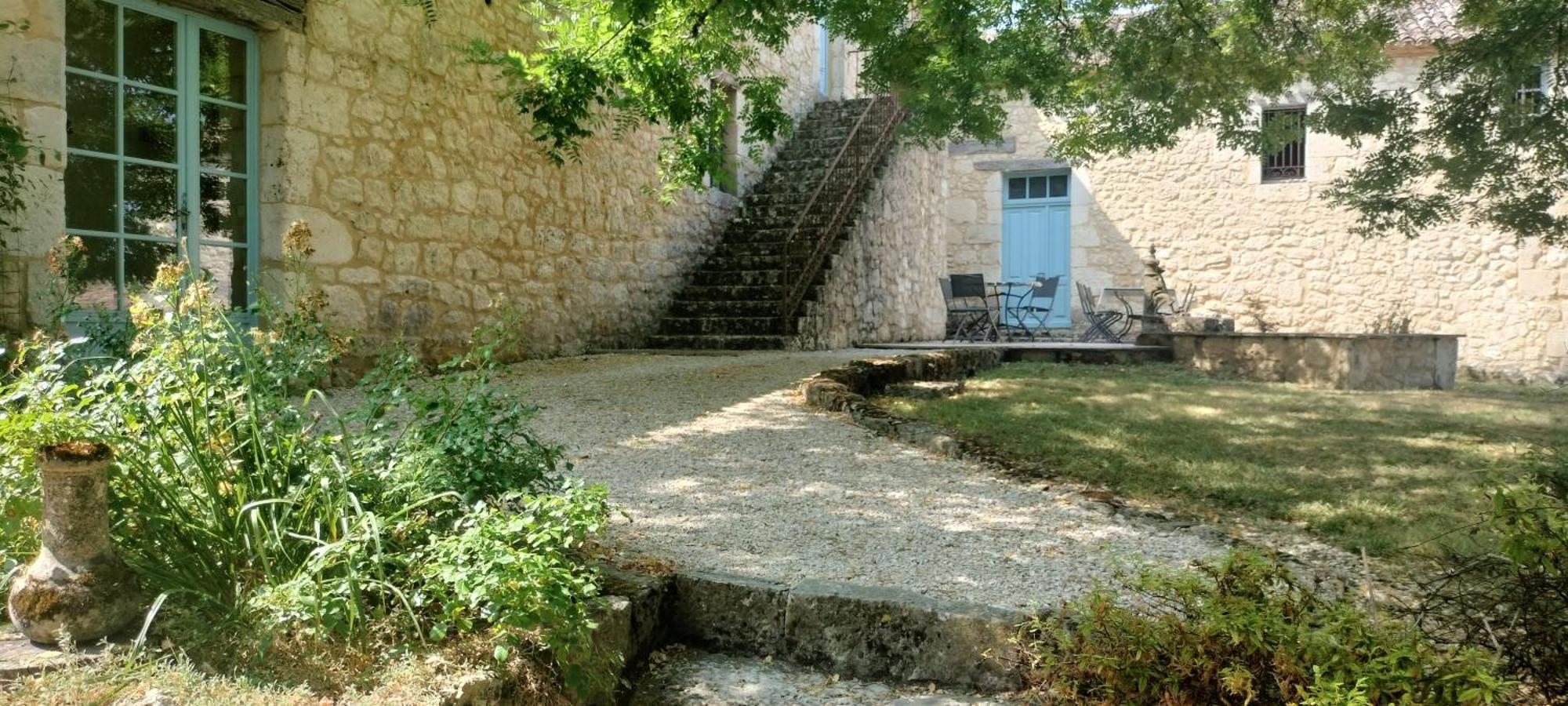 Chambre D'Hote "La Pierre" Domaine De Fonpeyroune Conne-de-Labarde エクステリア 写真